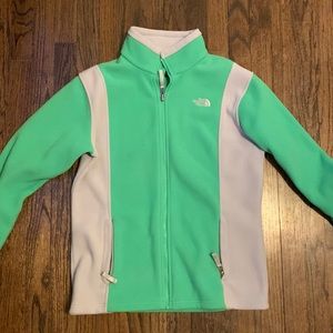 The North Face zip up jacket